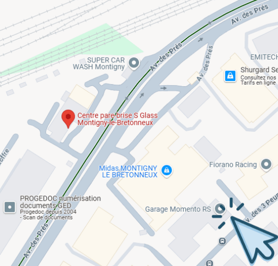 Remplacement pare-brise Montigny